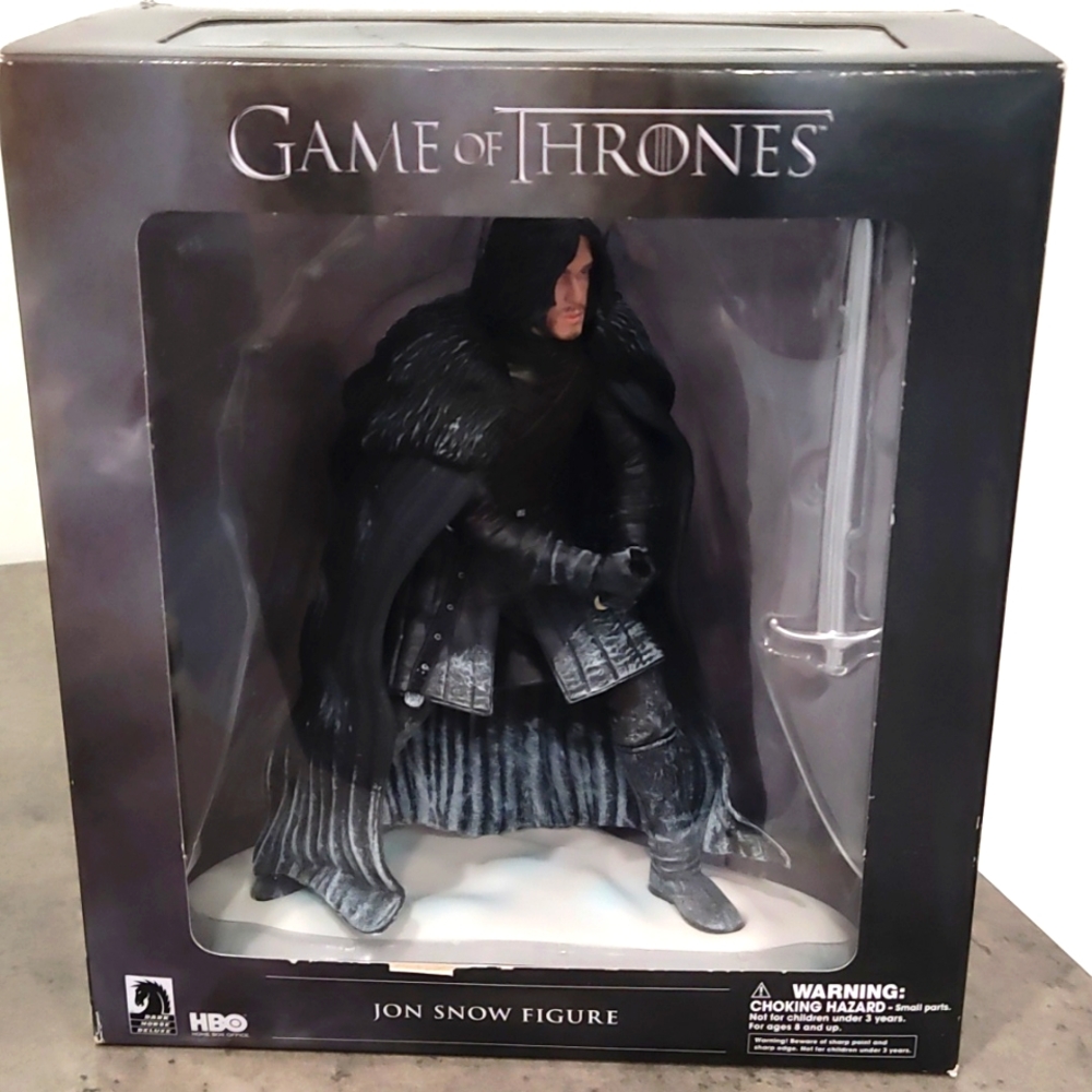 2014 Game Of Thrones Jon Snow Action Figure Dark Horse Deluxe HBO ⚔️